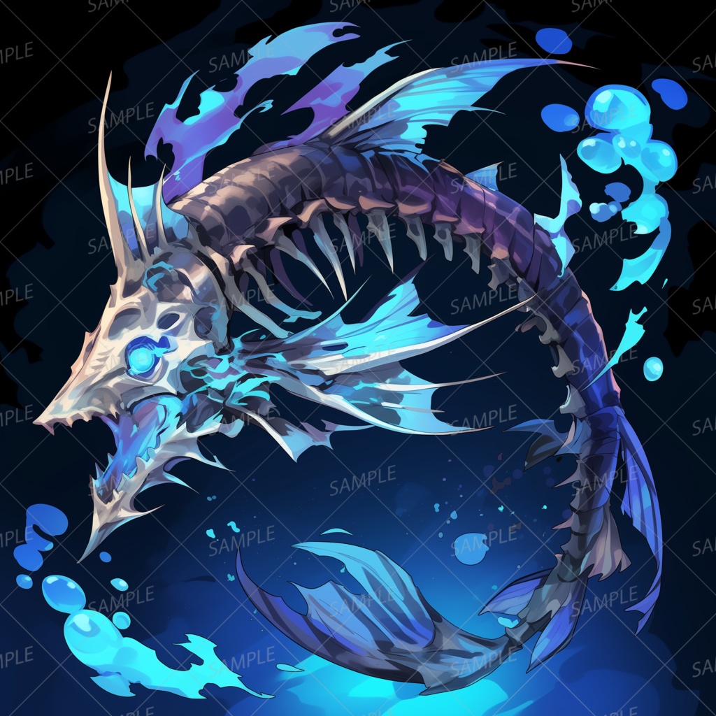 【神話生物】冥海骸骨魚