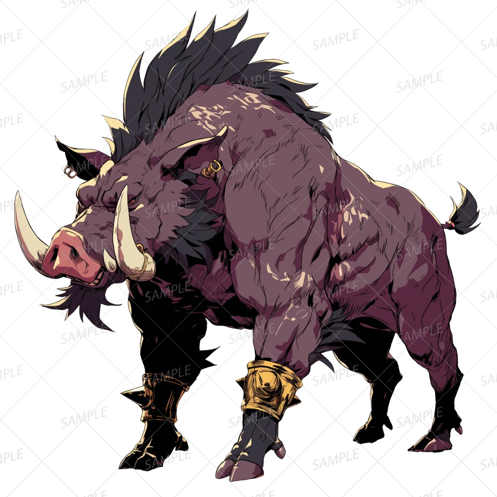 【神話生物】憤怒の刻まれし暴走者_透過