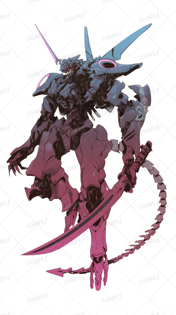 【神話生物】暴走せし楽園の番人_立ち絵透過