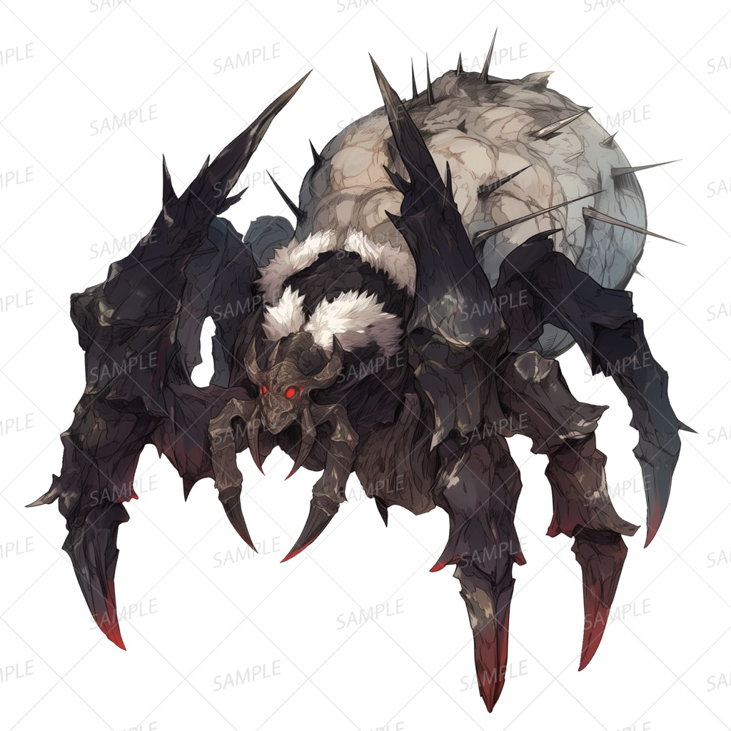 【神話生物】絶望を紡ぐ奈落の捕食者_透過