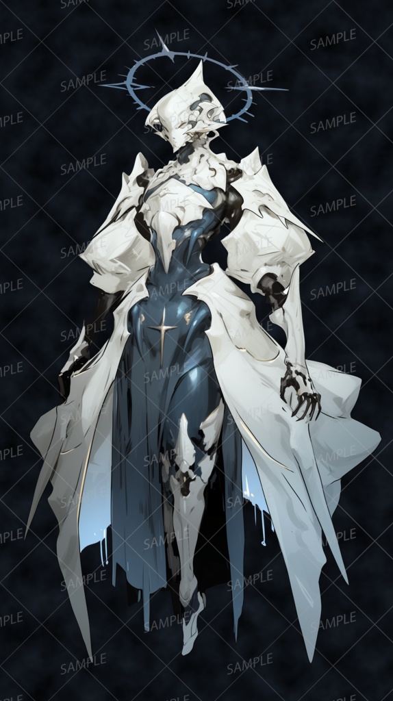 【神話生物】偽典を綴る巫女_立ち絵透過