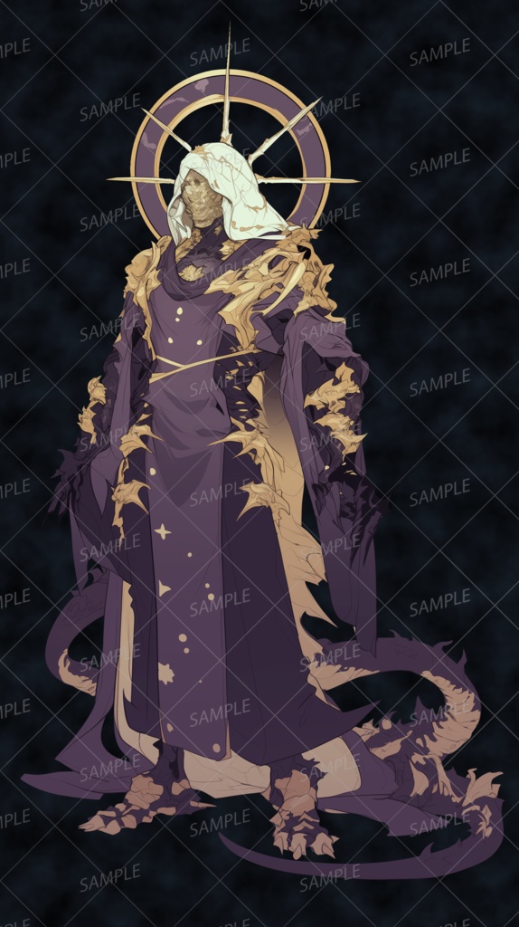 【神話生物】静謐なる破戒僧_立ち絵透過