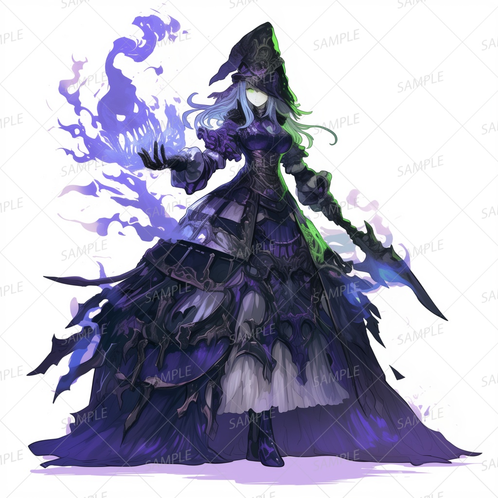 【神話生物】幽炎の魔刃姫