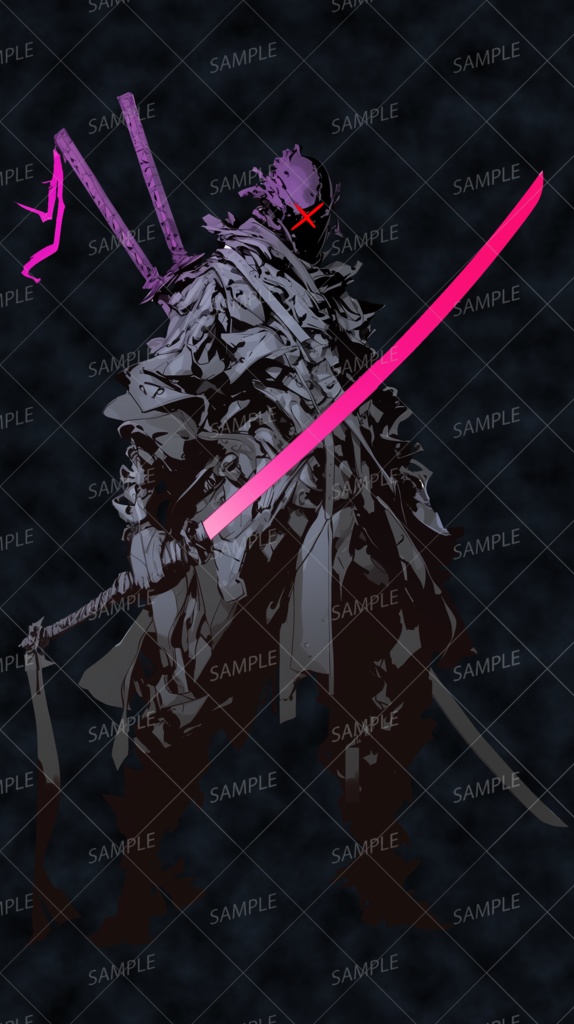 【神話生物】影滅ノ機忍X_立ち絵透過