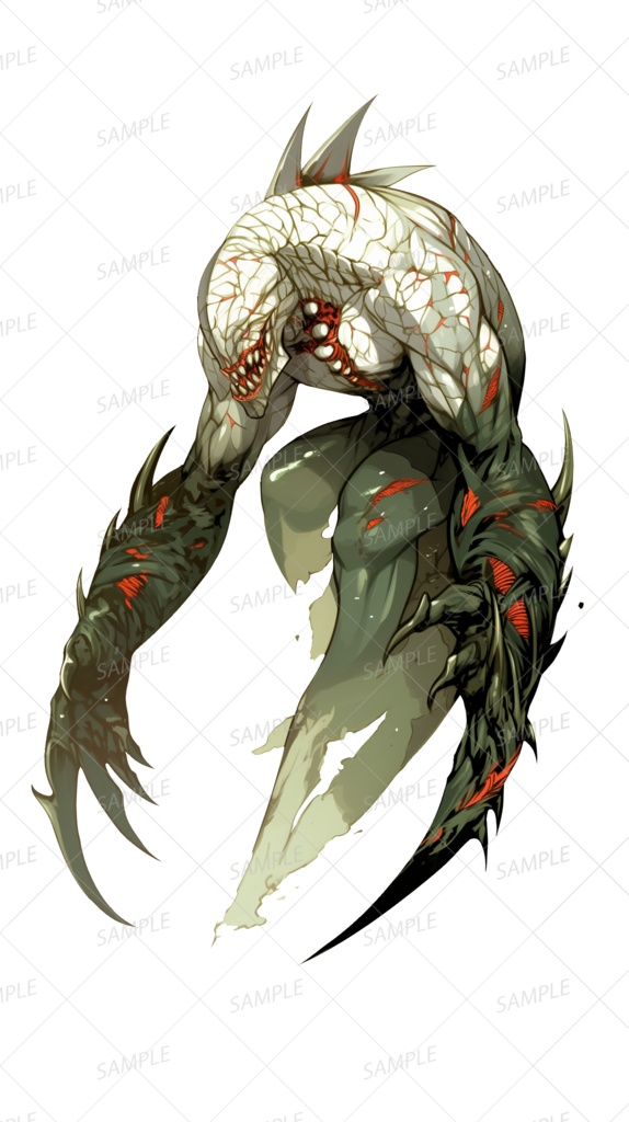 【神話生物】鏖殺の応報体_立ち絵透過