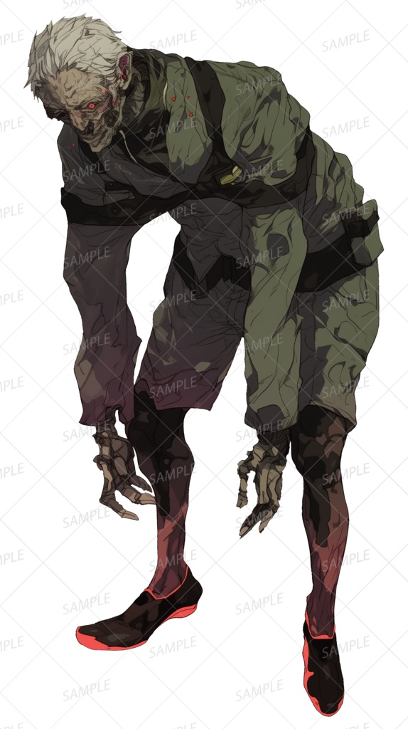 【神話生物】蘇りし屍兵_立ち絵透過