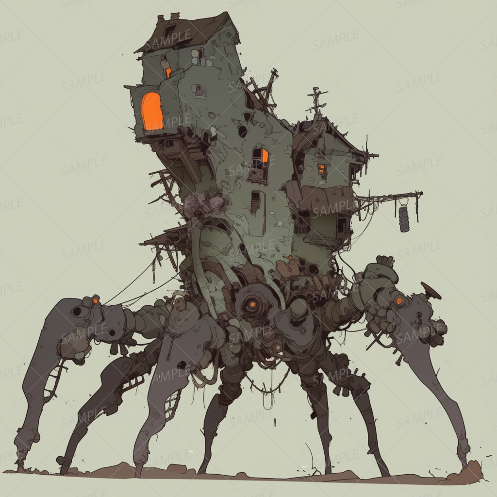【神話生物】徘徊居住体ガラパント