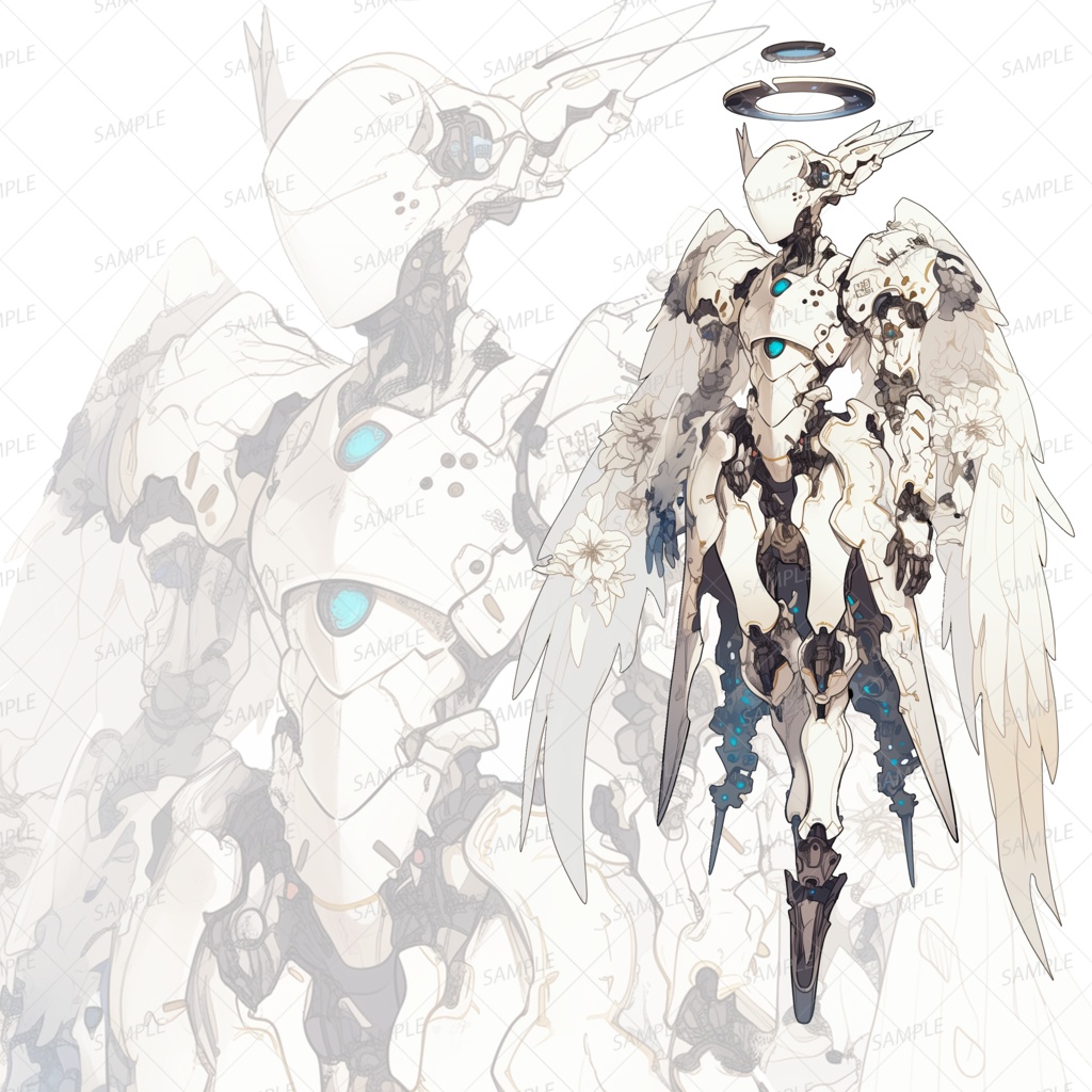 【神話生物】天光残滓セフィ=イグゼル_立ち絵透過