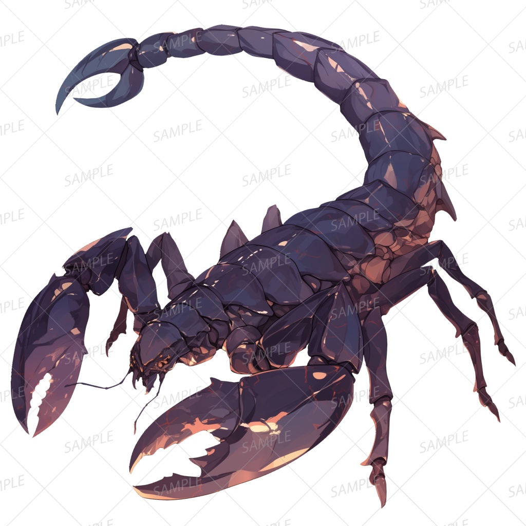 【神話生物】煉獄のスコーピオン_透過