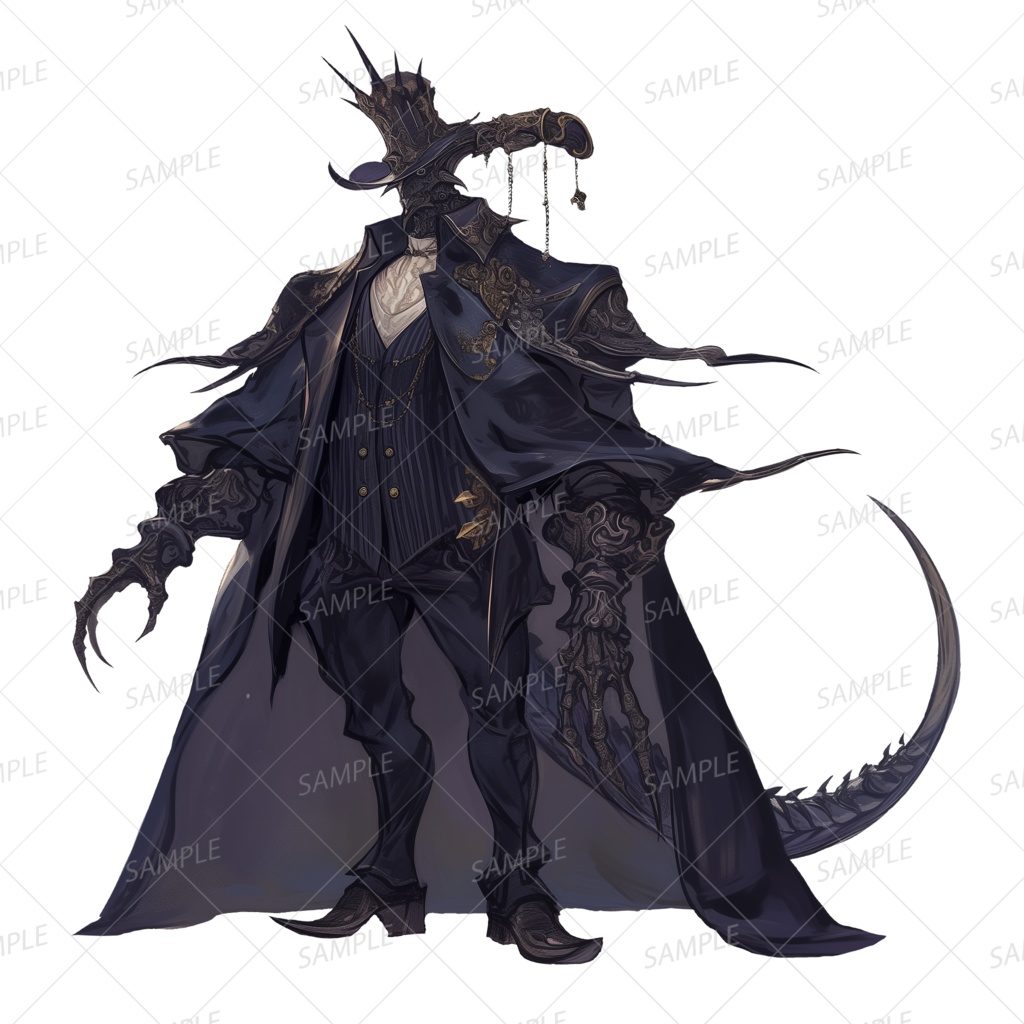 【神話生物】夜会の終焉ブローカー_透過