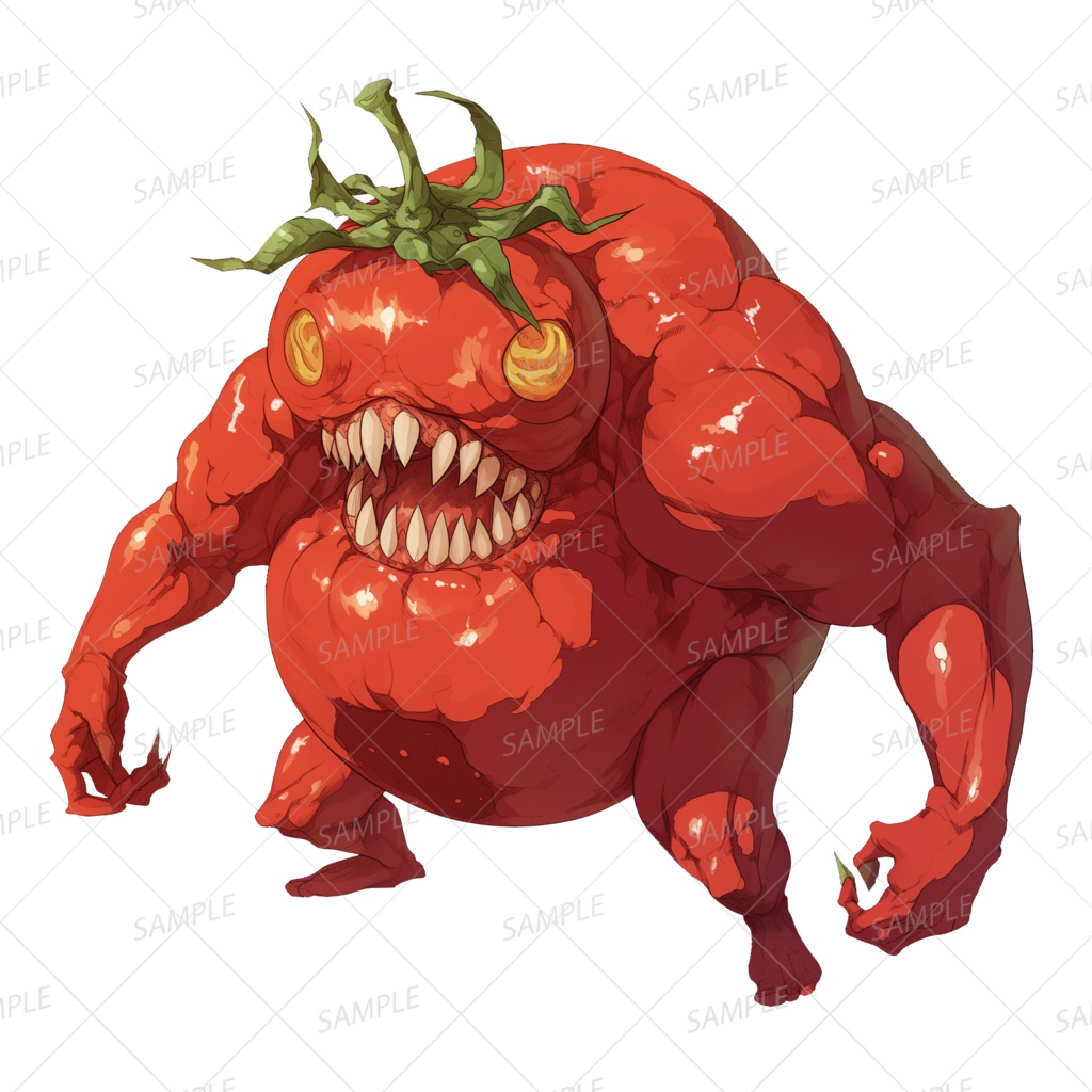 【神話生物】食咬のトマガルム_透過