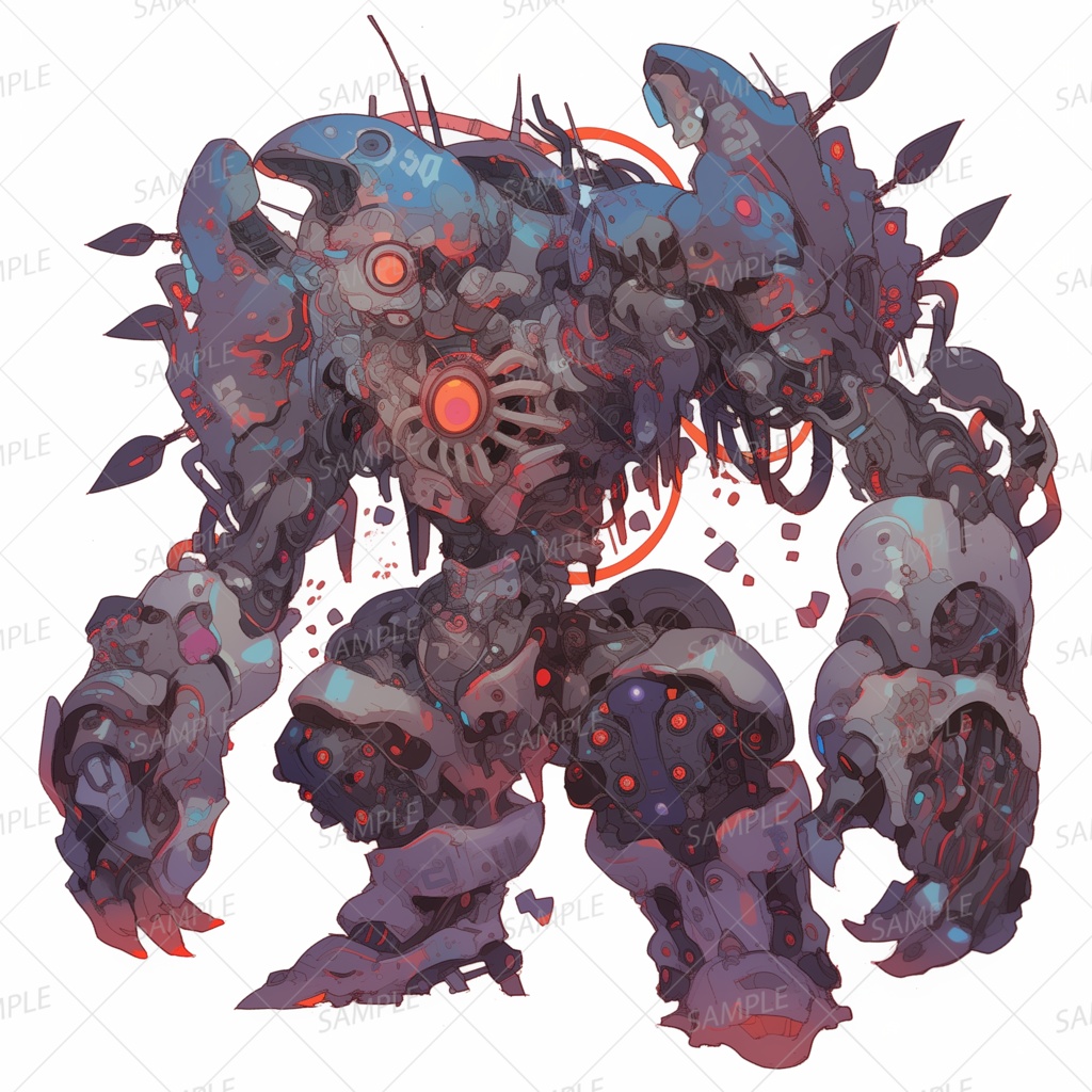 【神話生物】熱圧装甲兵《Λ型》