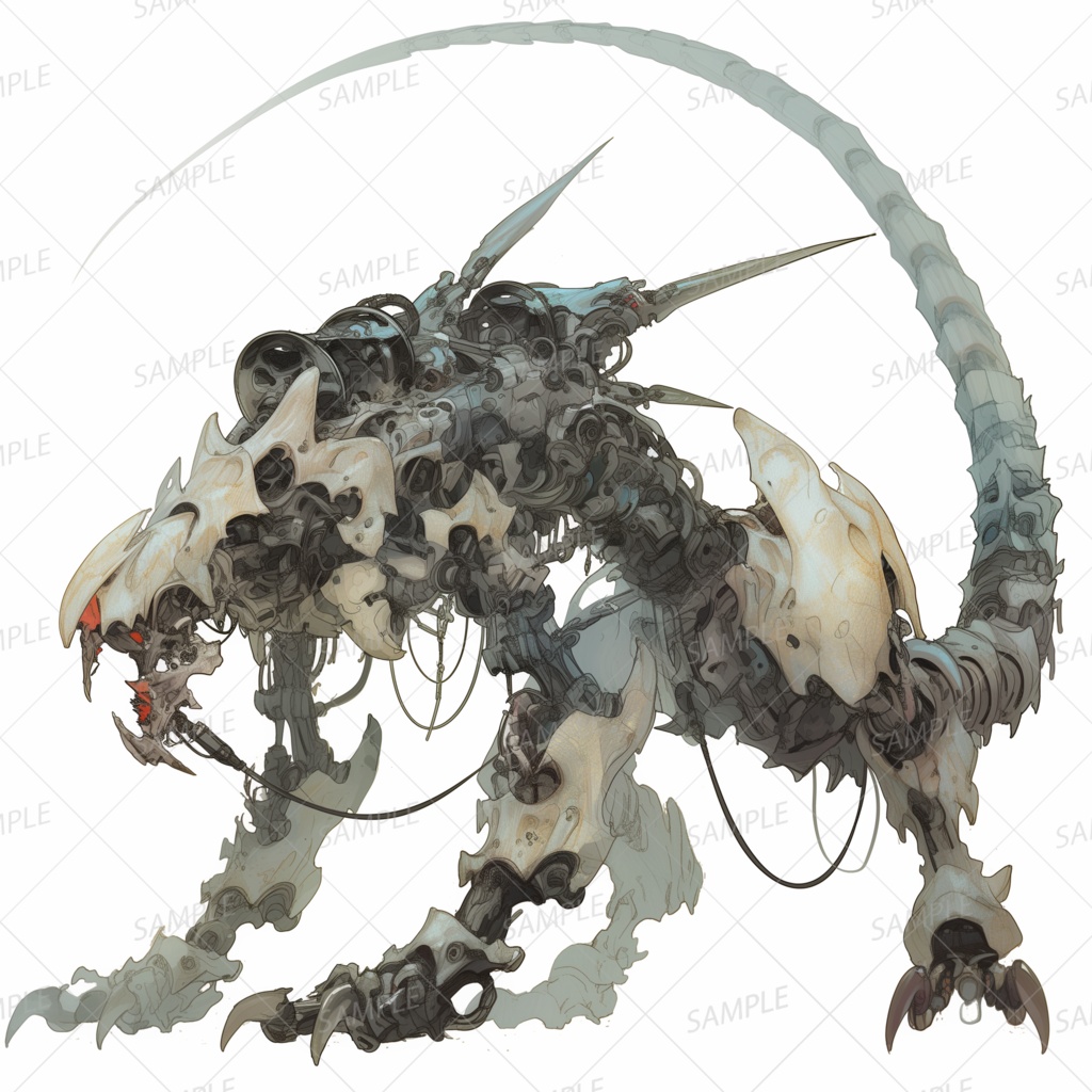 【神話生物】白骸のデウスハウンド