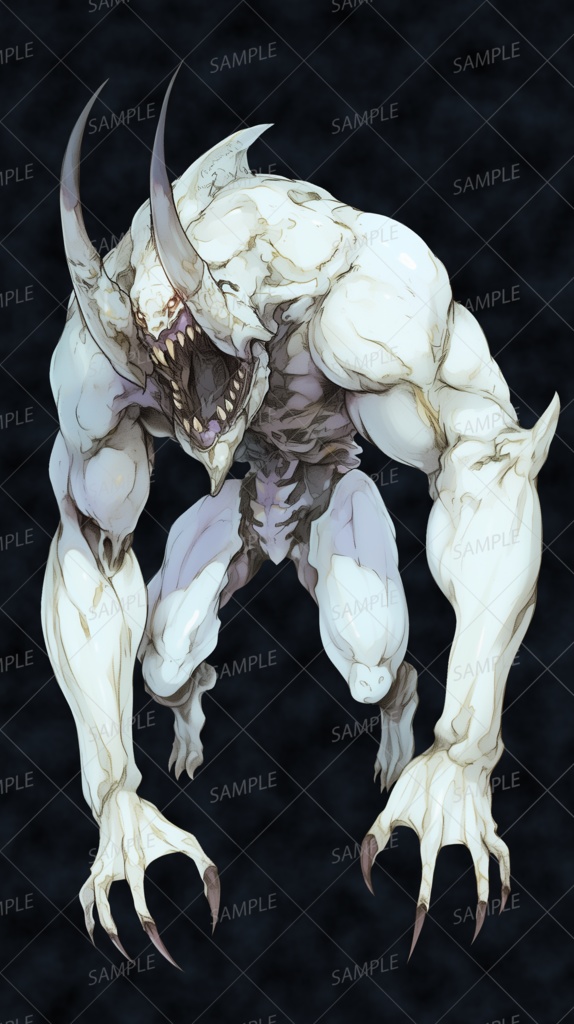 【神話生物】ホロウ・ディザスター_立ち絵透過