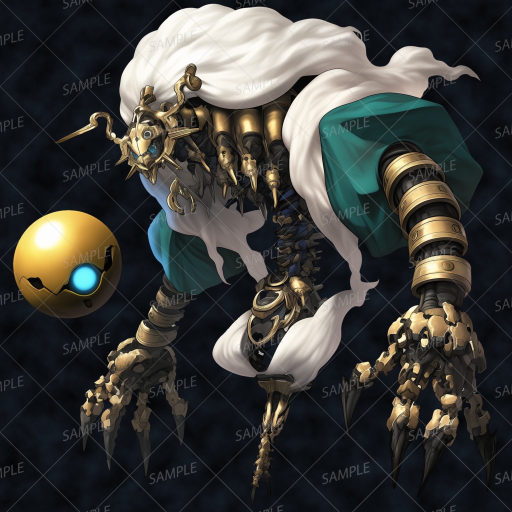 【神話生物】黄金秘儀の機構司祭_透過