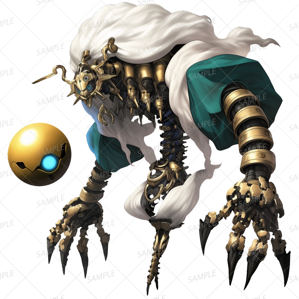 【神話生物】黄金秘儀の機構司祭_透過