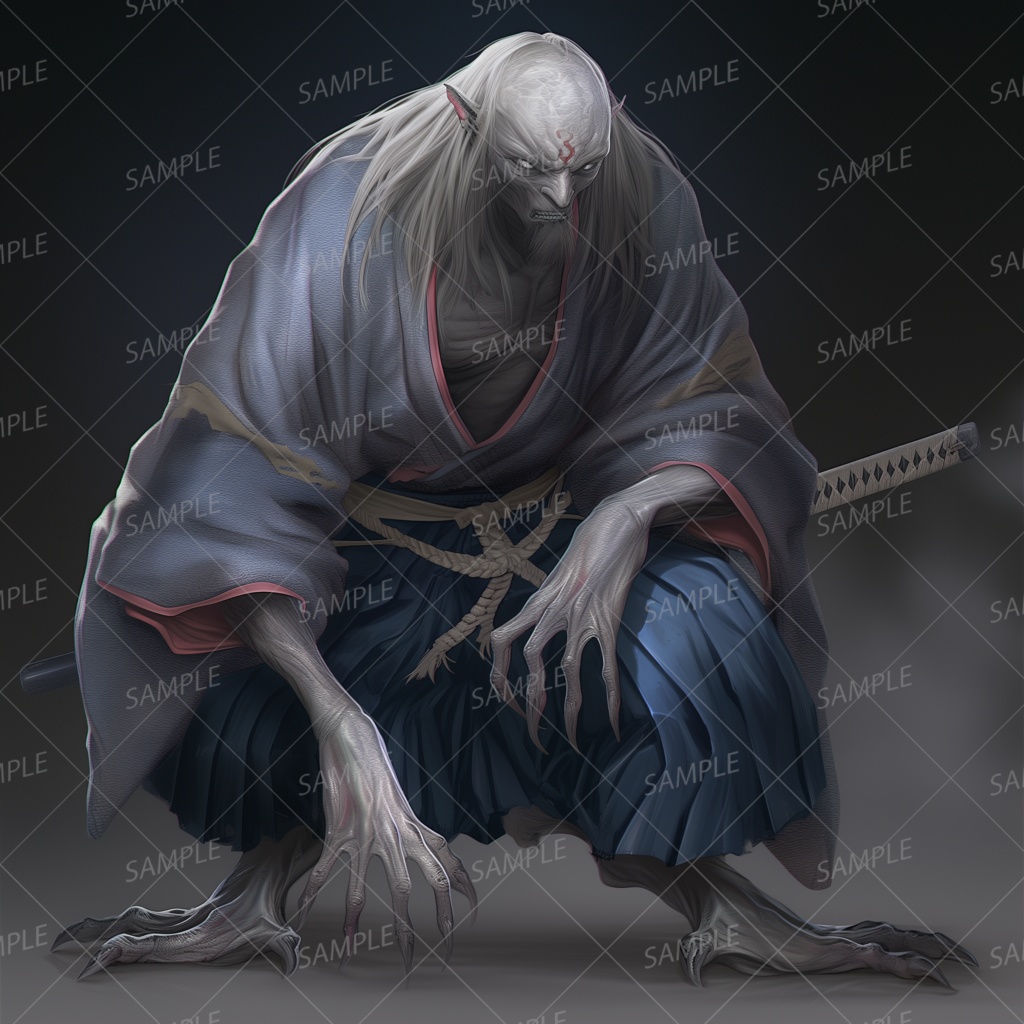 【神話生物】骨膚の辻斬り