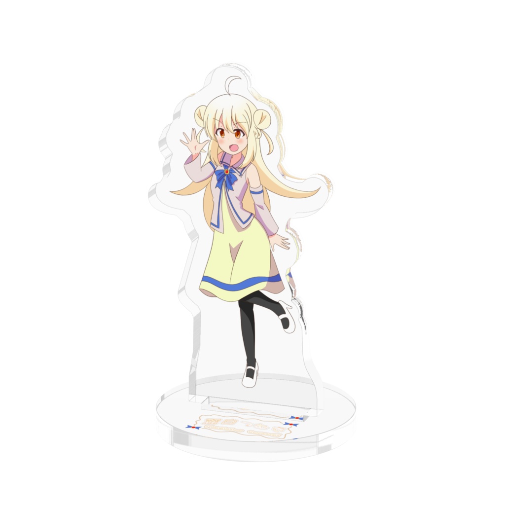 麗白つむぎ【Unreally】　アクリルフィギュア - 50x50mm