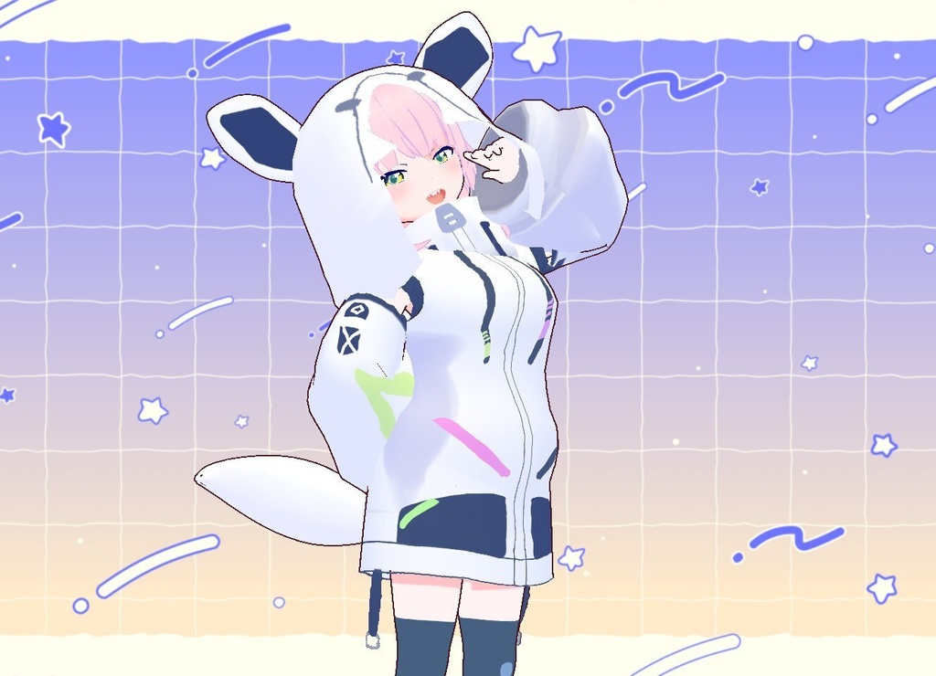 雪音りうVRMモデル配布
