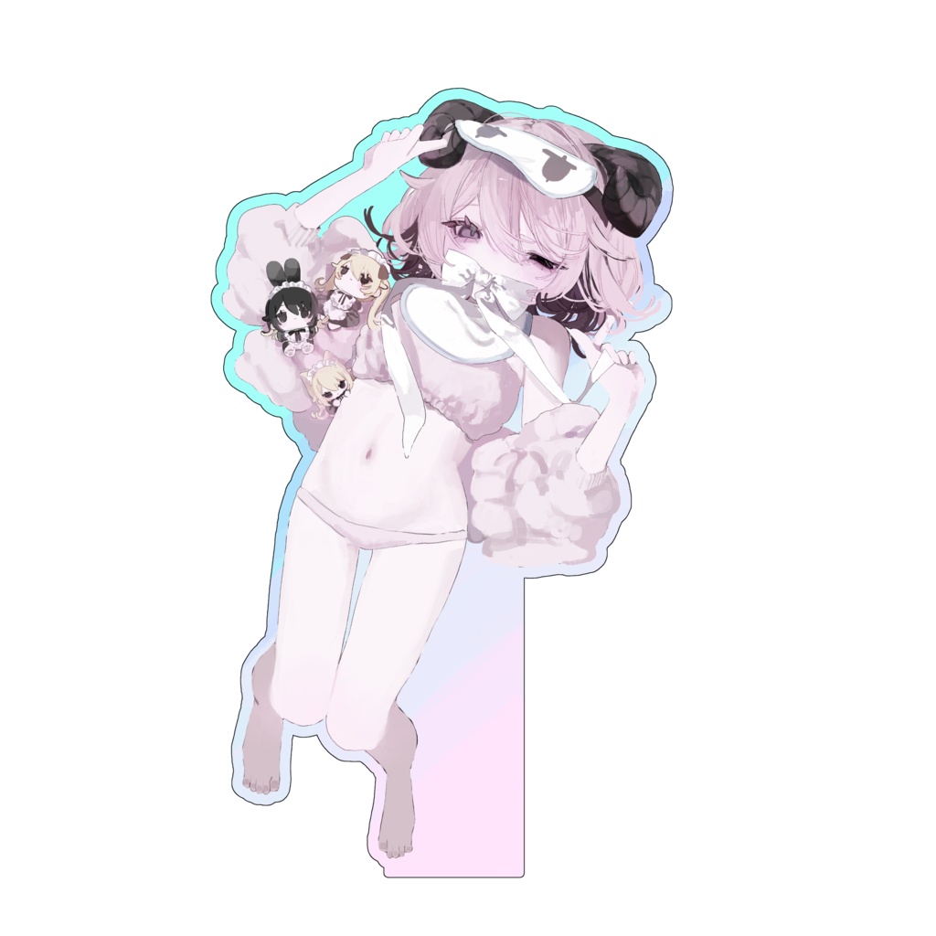 ぱにゅオーロラアクリルスタンド