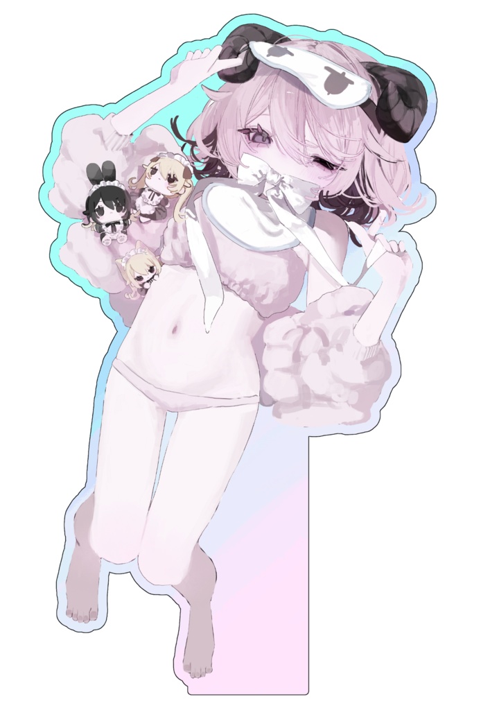 ぱにゅオーロラアクリルスタンド