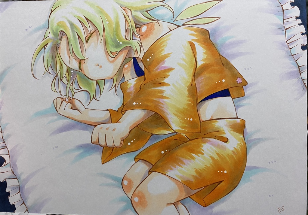 攫われて寝てるパウ