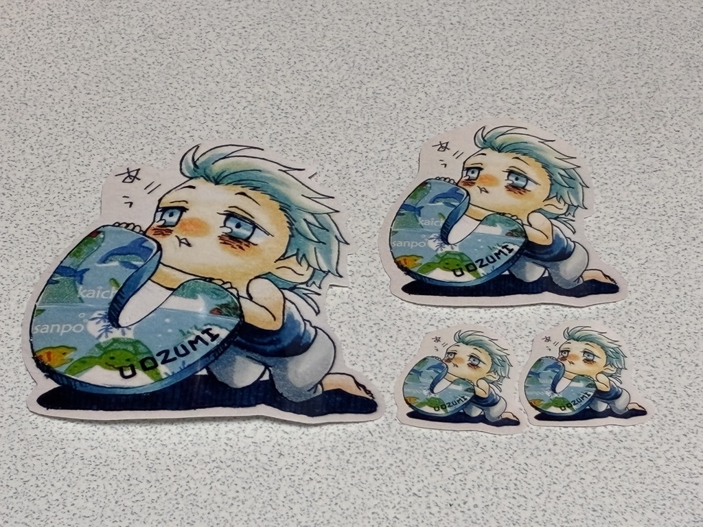 ステッカーセット 魚住