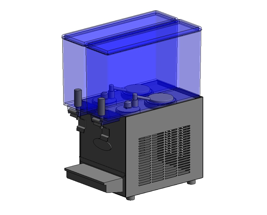 ドリンクバー　revit2021 rfa fbx 