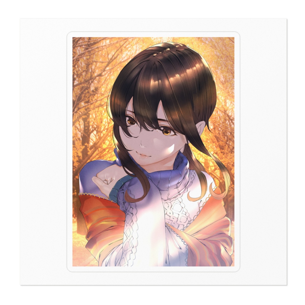 【メン限】オータムくぅ ステッカー