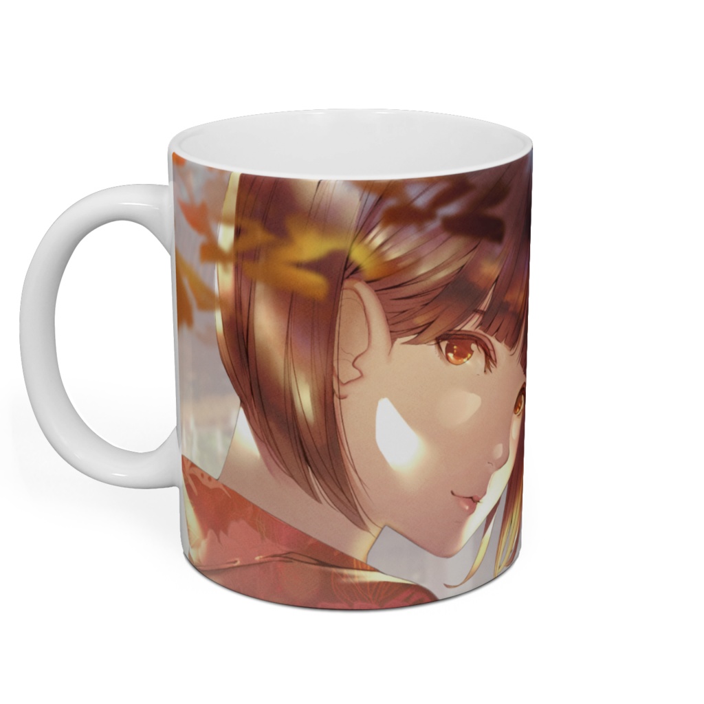 【メン限】アラビアくぅ&振り向きかえでマグカップ