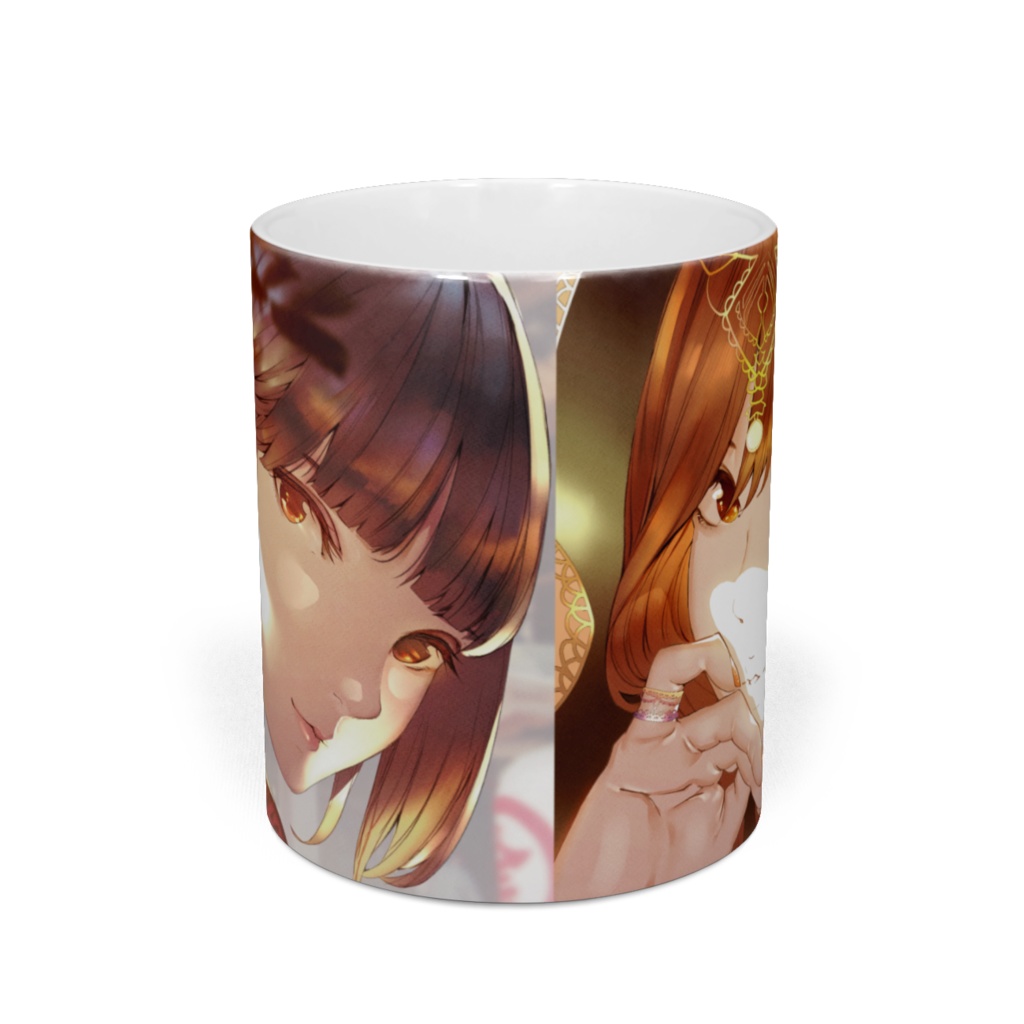 【メン限】アラビアくぅ&振り向きかえでマグカップ