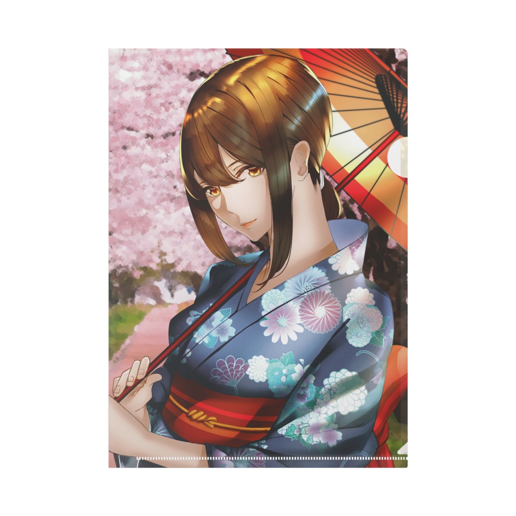 【メン限】番傘くぅ クリアファイル(両面印刷)