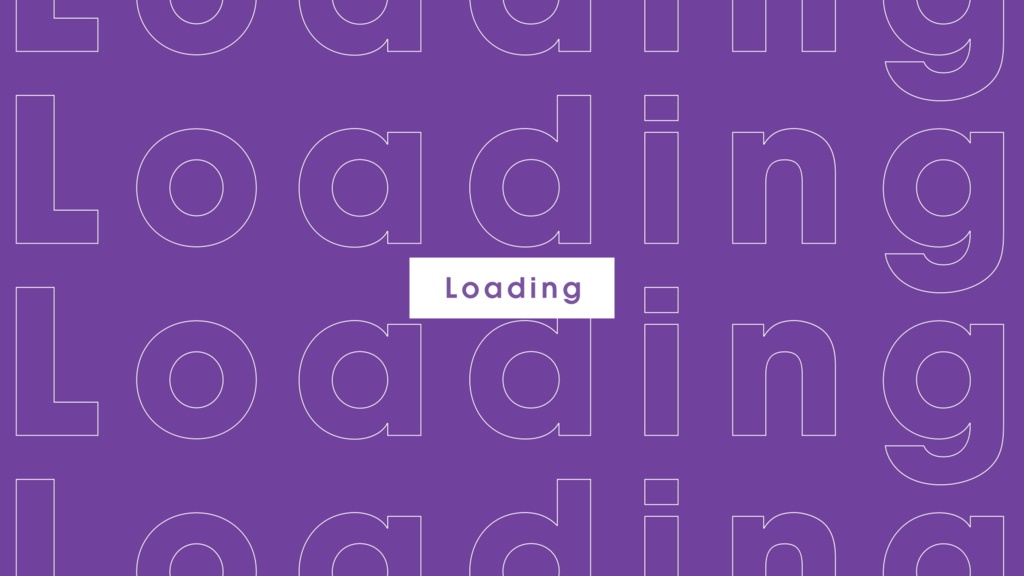 【全9色】待機画面・ローディング画面素材⏰(ループ対応)【Youtube・Twitch・Mildomなど】