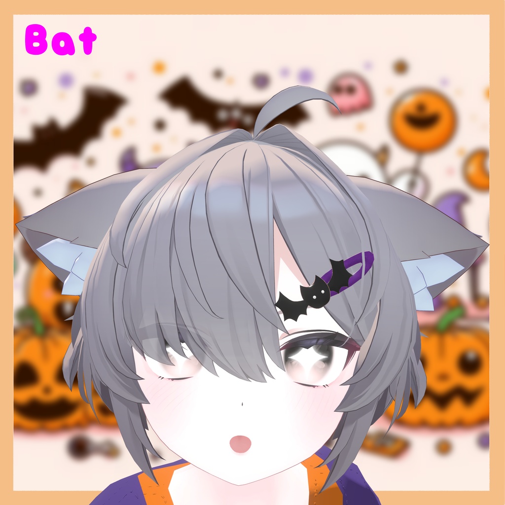Halloween hairpin