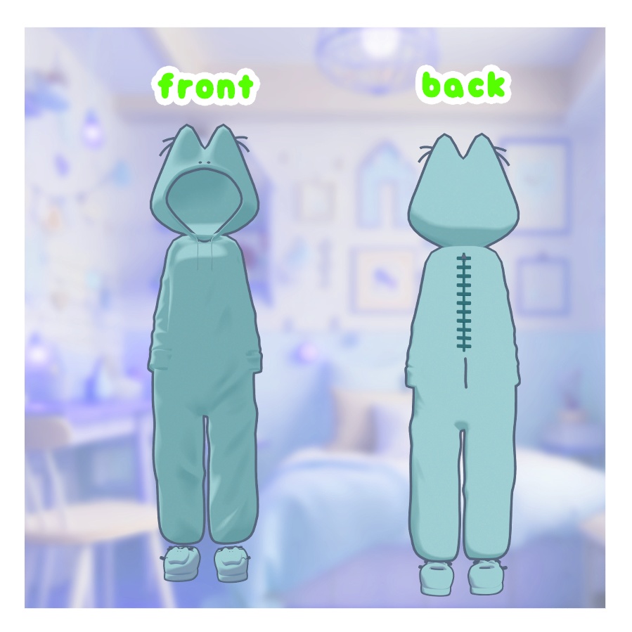 <りりかちゃん対応>しおねこぱじゃま