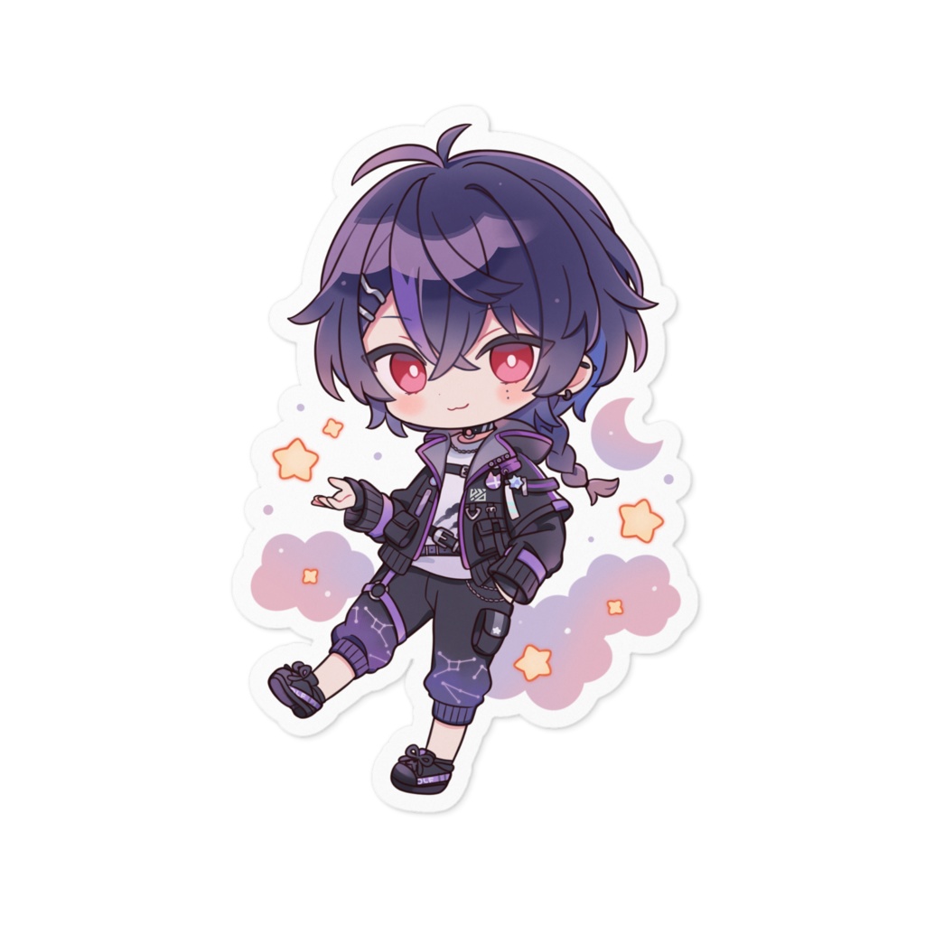 宵星遊ノーマルステッカー