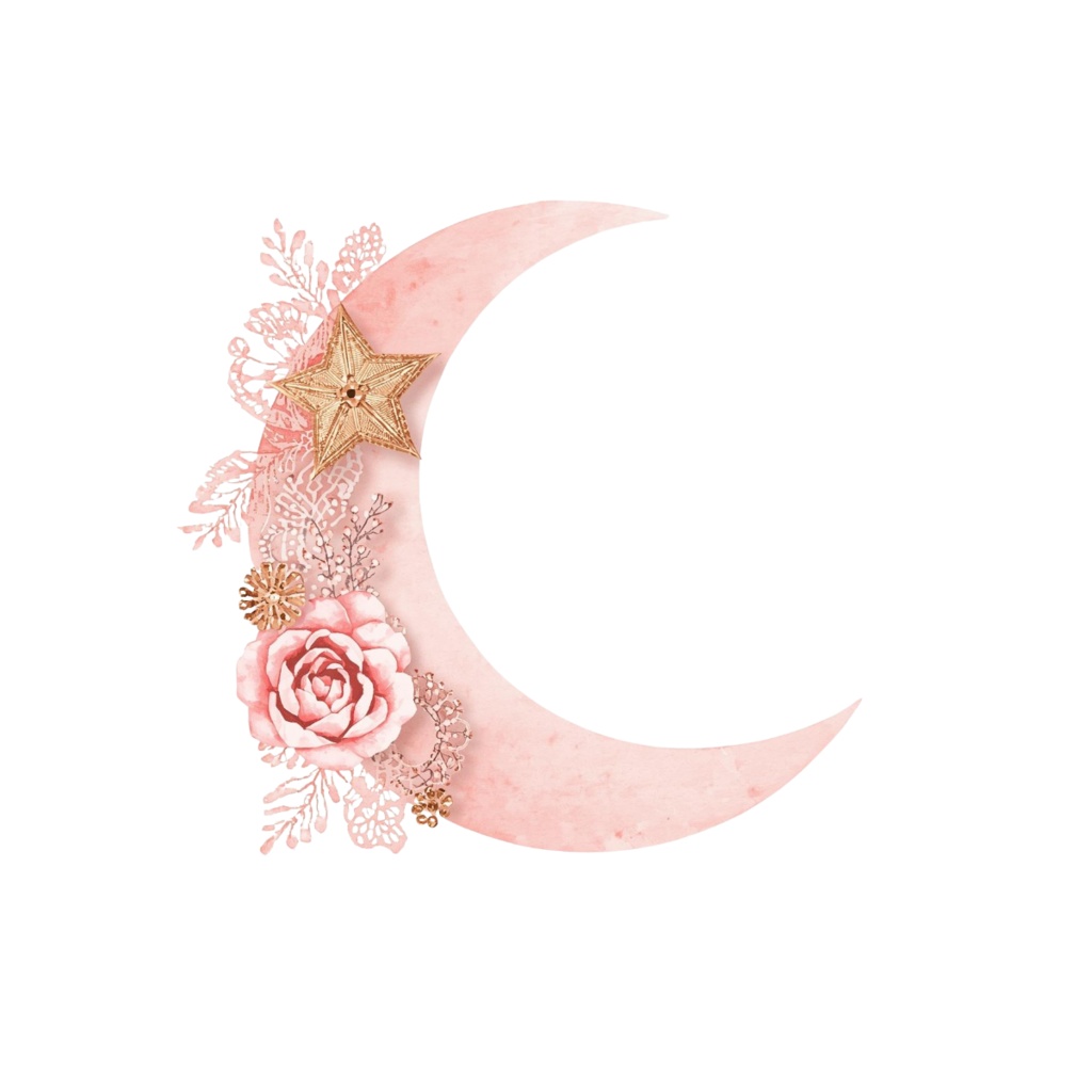 水彩ピンクのルノルマン・シンボルアイコンセット:全36種(透過背景・PNG形式)