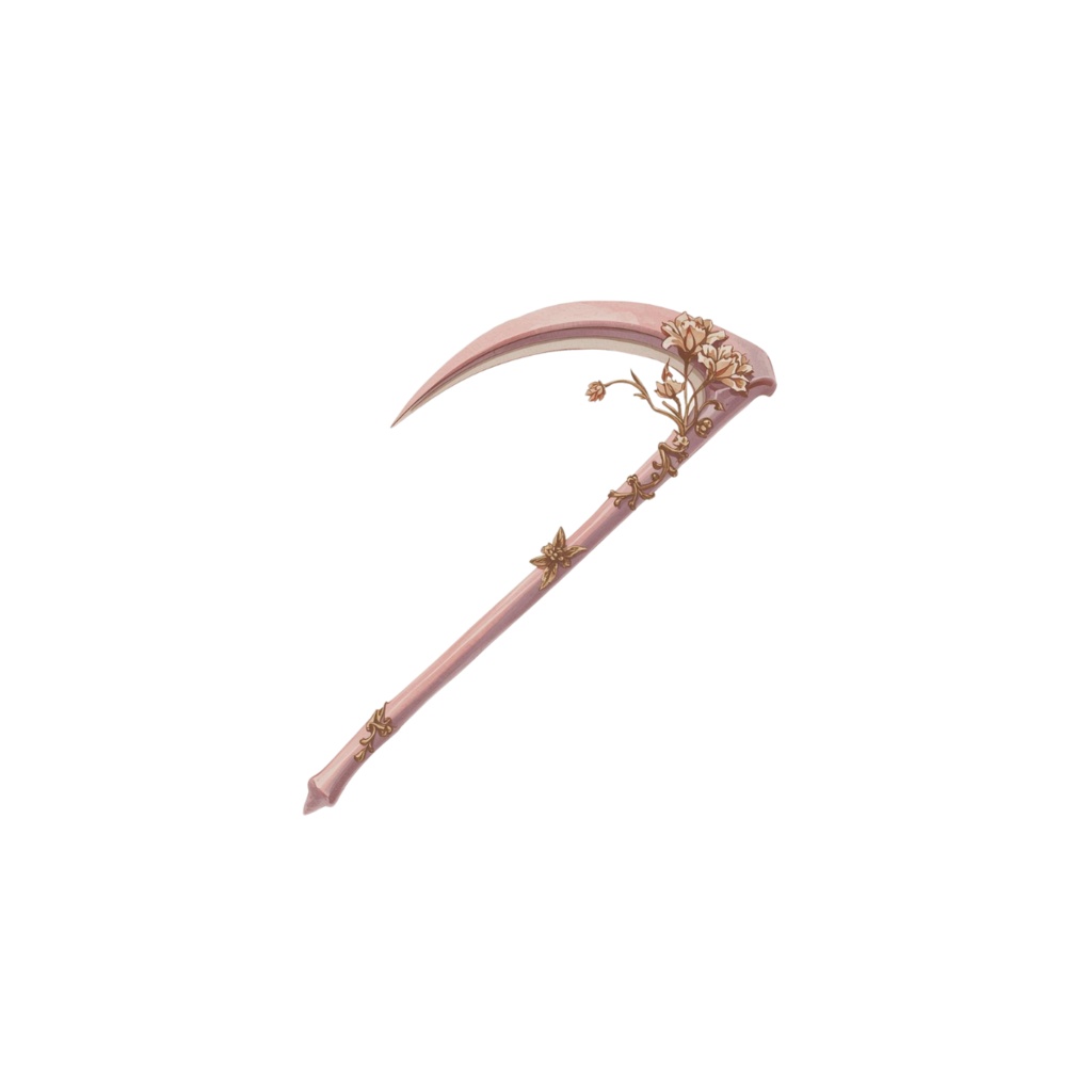 水彩ピンクのルノルマン・シンボルアイコンセット:全36種(透過背景・PNG形式)