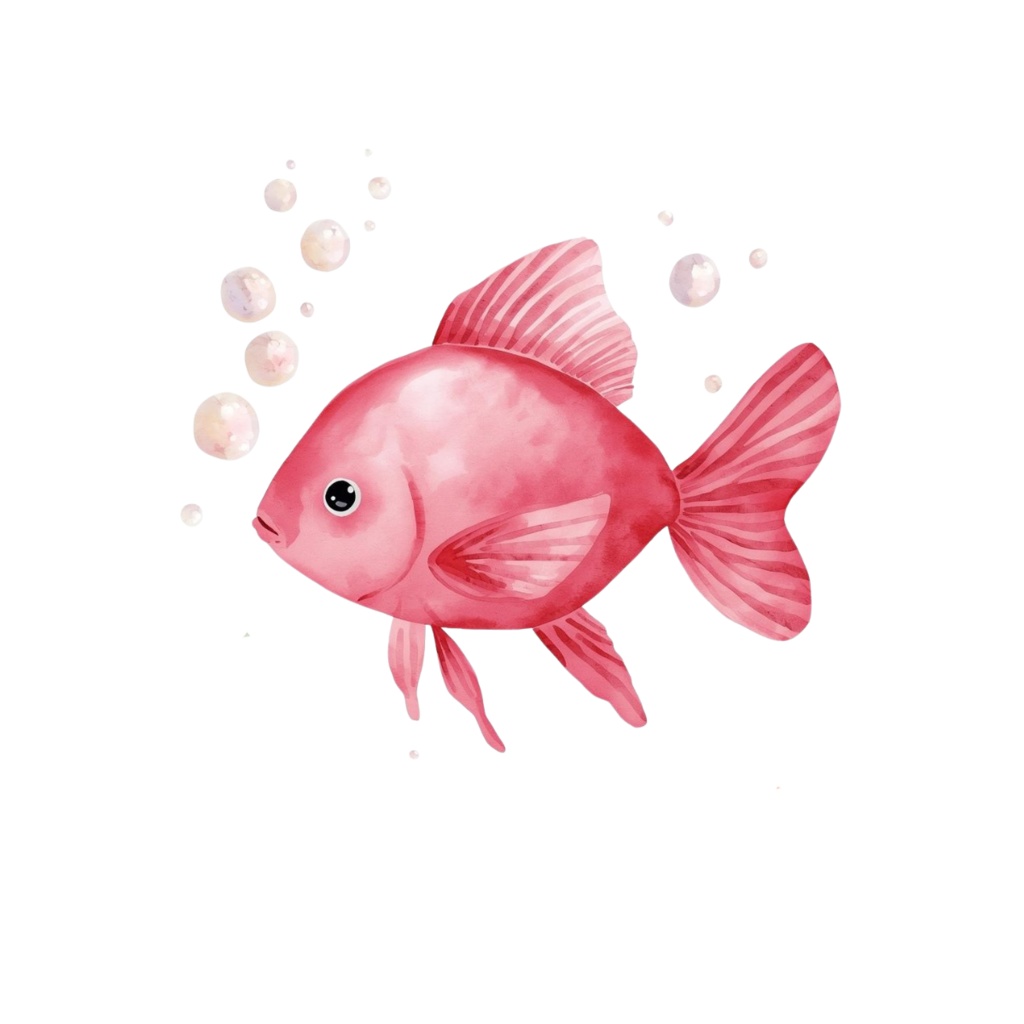 水彩ピンクのルノルマン・シンボルアイコンセット:全36種(透過背景・PNG形式)