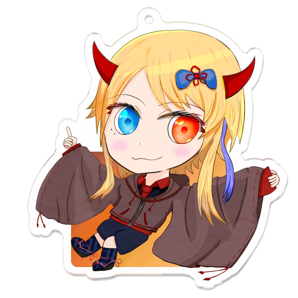 【１周年記念】にわりんアクリルキーホルダー