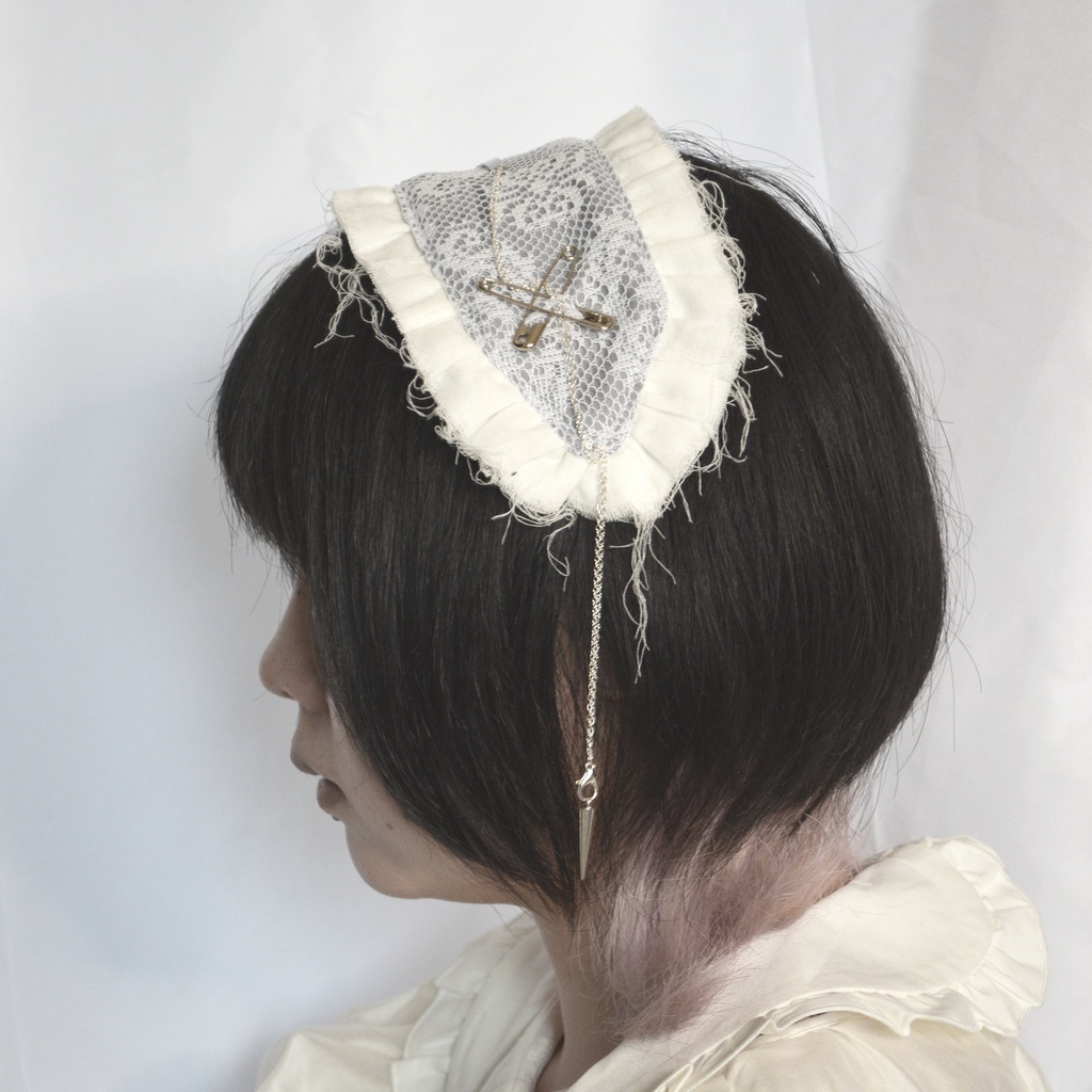 Cryo Halo HW-1 | ガーゼ×レースヘッドドレス