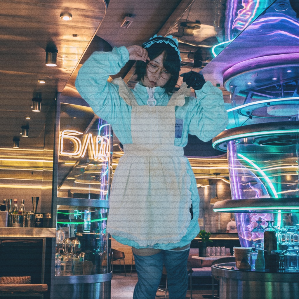 【型紙データ】メイドさんエプロン