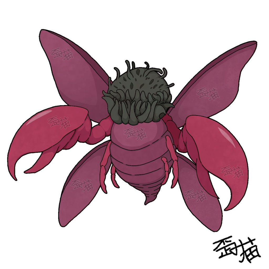 【クトゥルフ神話TRPG】ミ＝ゴ【フリー素材立ち絵】