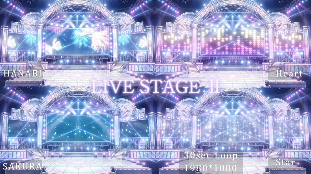 [動く背景]LiveStageⅡ