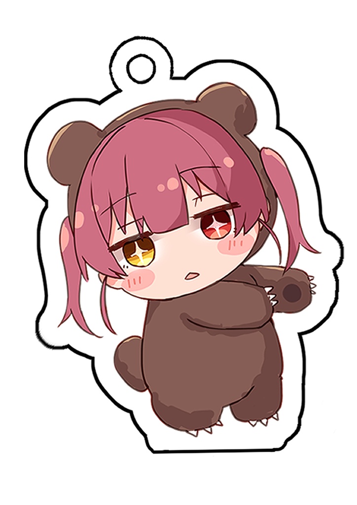 どこでもひょっこりクマリンミニアクスタ（ストラップ付き）