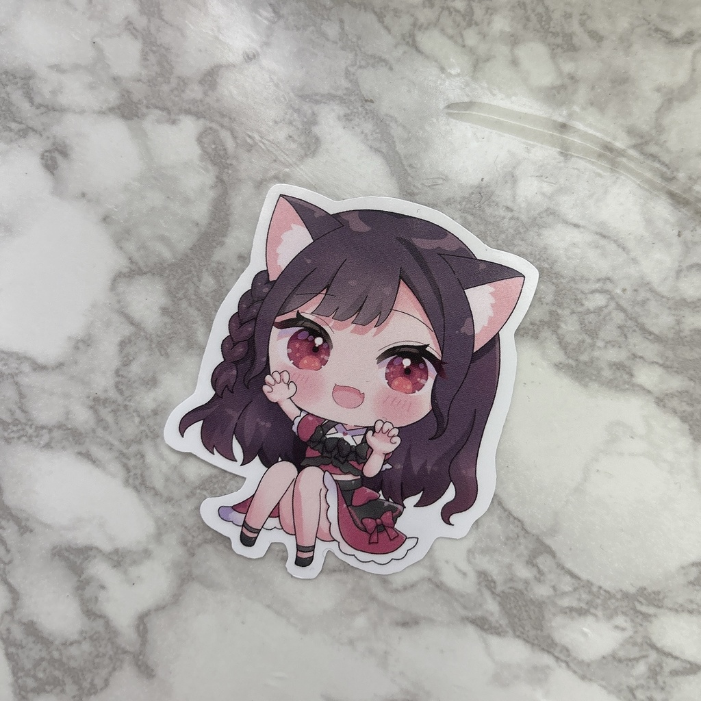 【成宮さつき】イラストステッカー