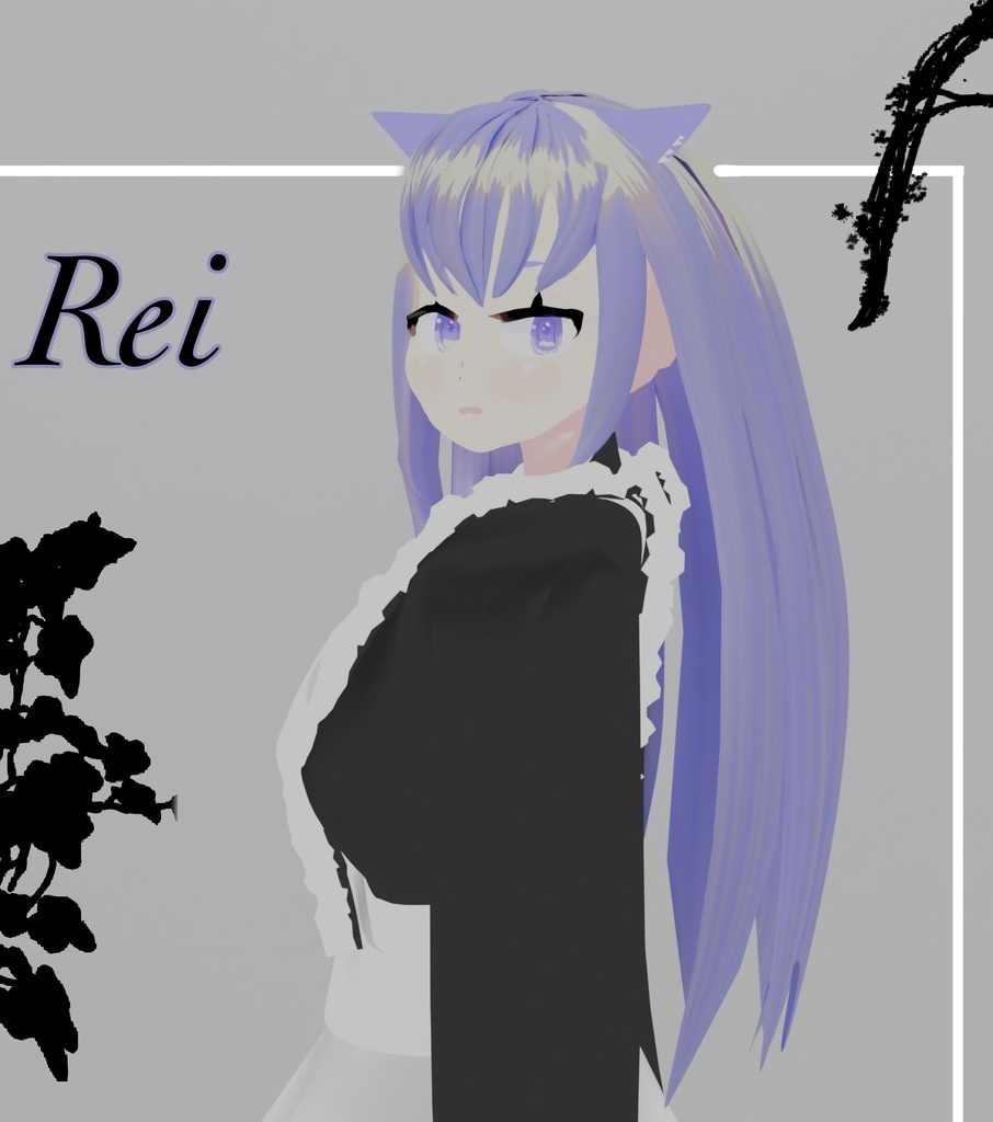 オリジナル3Dアバター「REI」