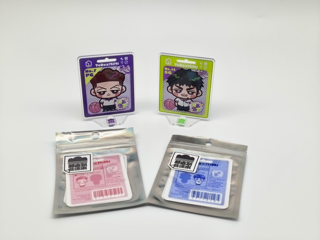 ブリスター風アクリルスタンド