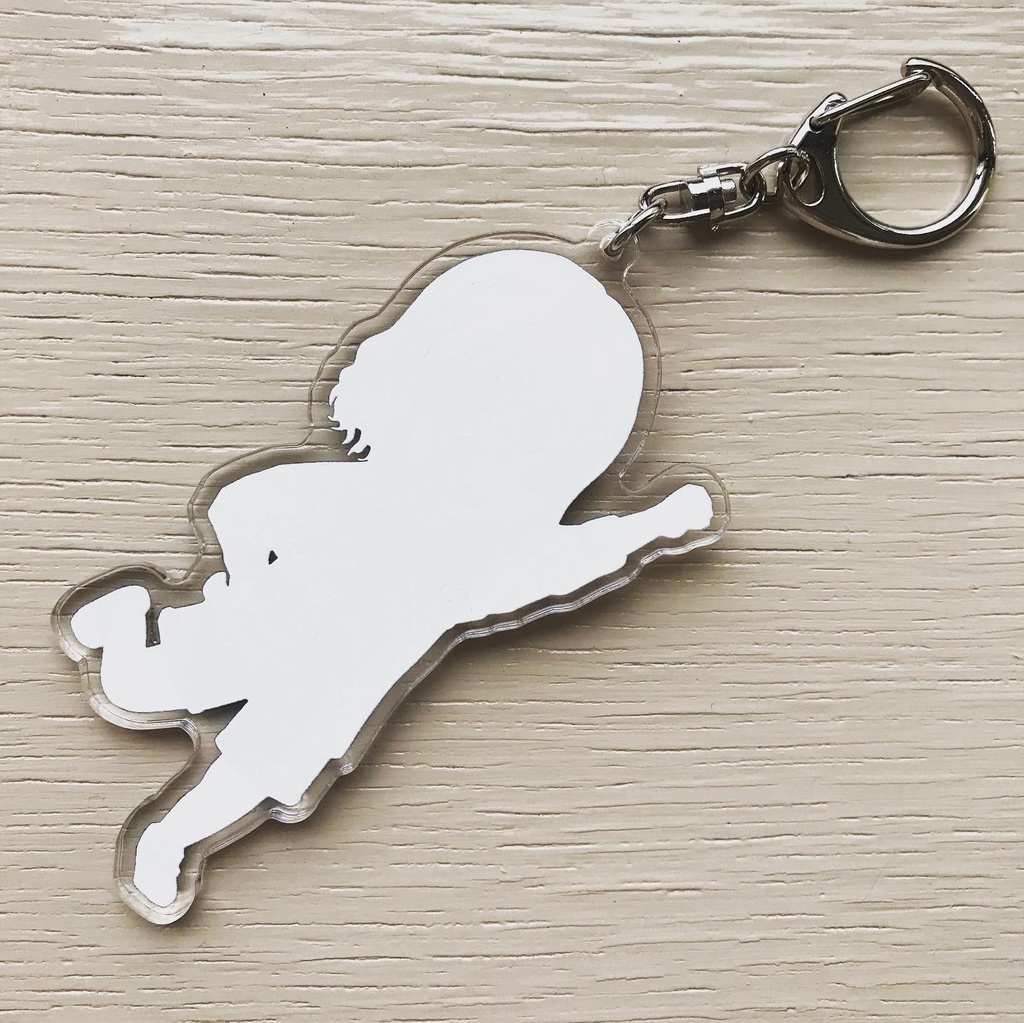 藍梨アクリルキーホルダー70mm×70mm