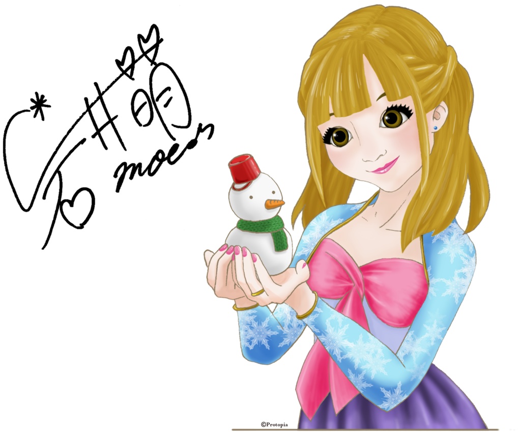 岩井萌オリジナルトートバッグ(M)